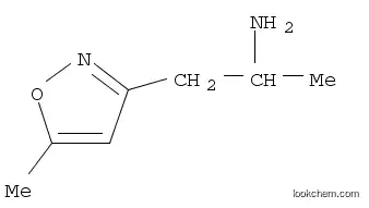 Molecular Structure of 1207175-74-3 (1-(5-methylisoxazol-3-yl)propan-2-amine)